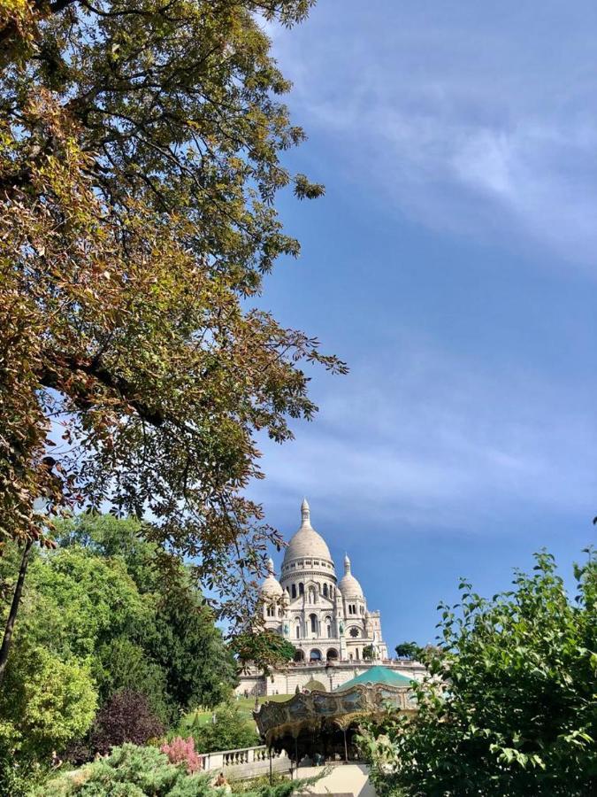 Apartament Le Sacre Coeur Paryż Zewnętrze zdjęcie